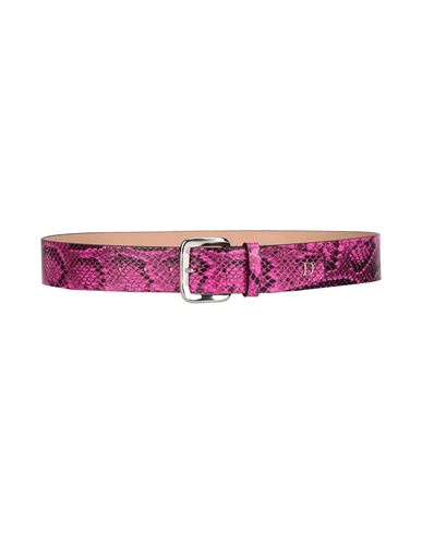Shop Dsquared2 Woman Belt Fuchsia Size 34 Leather In Pink