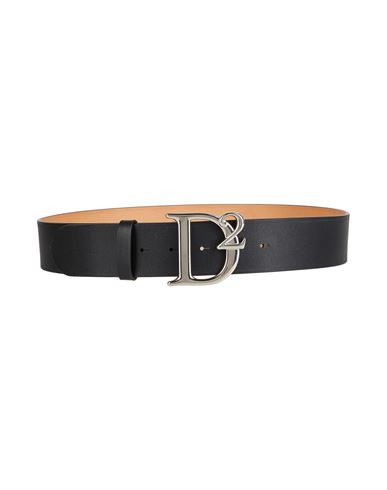 Shop Dsquared2 Woman Belt Black Size 36 Leather