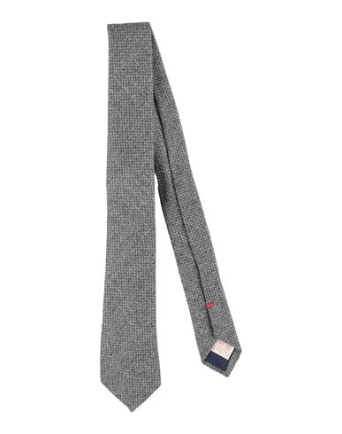 Shop Altea Man Ties & Bow Ties Grey Size - Virgin Wool
