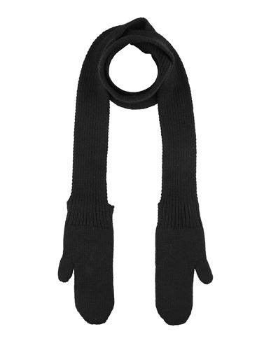 Shop Liviana Conti Woman Scarf Black Size - Cashmere, Polyamide