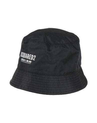 Shop Dsquared2 Man Hat Black Size M Polyamide