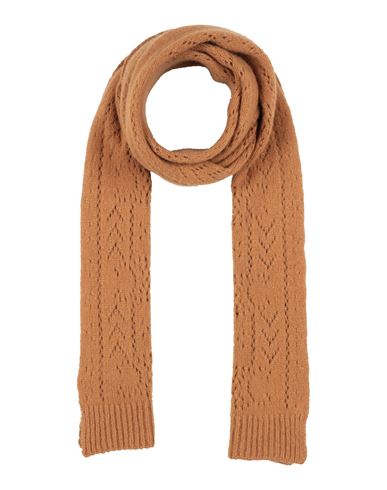 Celine Woman Scarf Camel Size - Cashmere, Mohair Wool, Silk In Brown