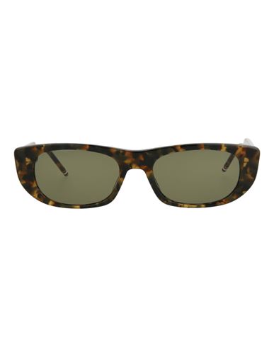 Thom Browne Square-frame Acetate Sunglasses Sunglasses Green Size 53 Acetate