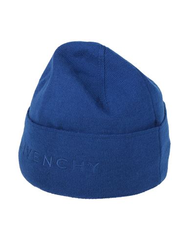 Shop Givenchy Woman Hat Blue Size Onesize Wool