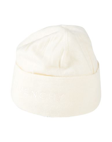 Givenchy Woman Hat Ivory Size Onesize Wool In Neutral