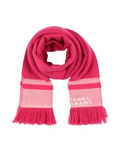Isabel Marant Woman Scarf Fuchsia Size - Wool, Cashmere In Pink
