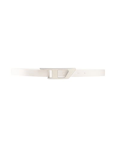 B-dlogo Ii Woman Belt White Size 32 Cow leather