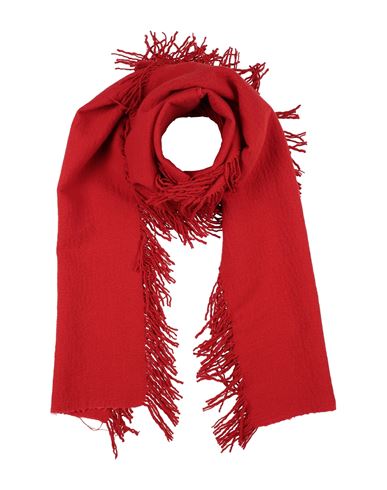 Uma Wang Woman Scarf Red Size - Virgin Wool