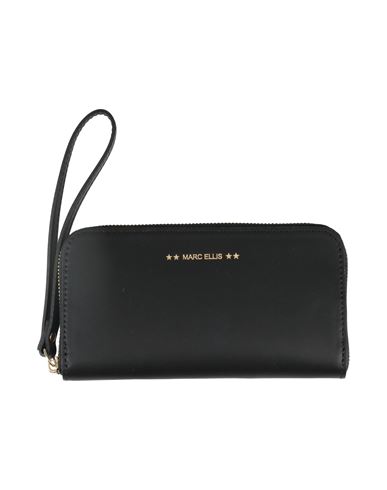 Shop Marc Ellis Woman Wallet Black Size - Leather