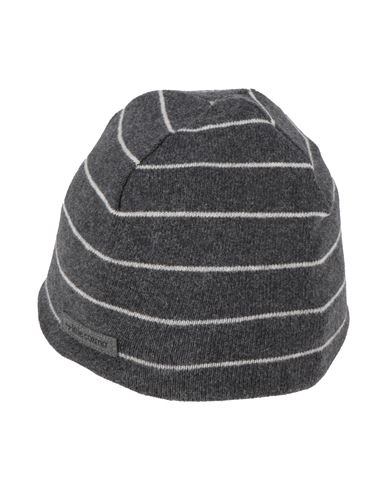 My Little Cozmo Man Hat Grey Size 3 Recycled Cotton, Organic Cotton, Elastane In Grey