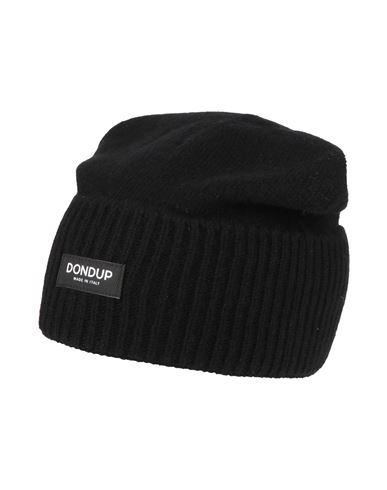 Shop Dondup Man Hat Black Size Onesize Cashmere, Wool