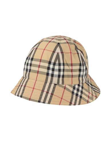 Shop Burberry Man Hat Beige Size 7 ⅛ Polyamide