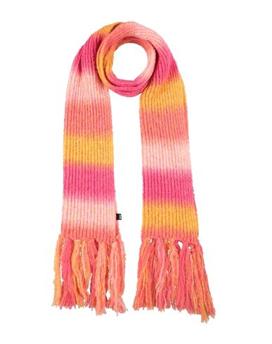 Shop Msgm Woman Scarf Pink Size - Acrylic, Wool, Polyamide