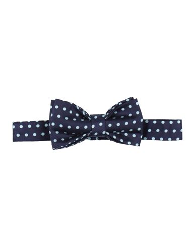 Shop Fefè Glamour Pochette Fefē Man Ties & Bow Ties Navy Blue Size - Silk