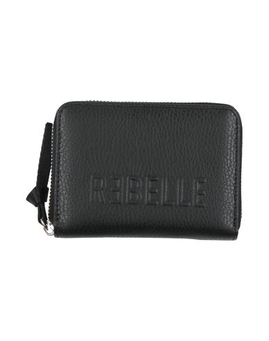 Shop Rebelle Woman Wallet Black Size - Leather