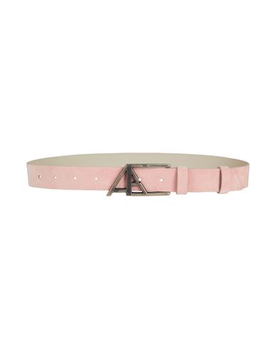 Woman Belt Pink Size 4 Textile fibers