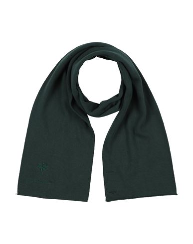Paciotti Toddler Boy Scarf Dark Green Size 7 Cotton In Green