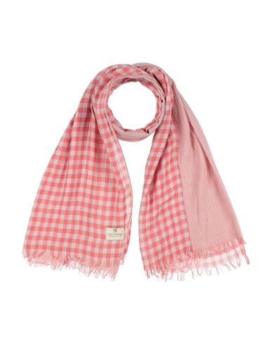Maison Scotch Woman Scarf Coral Size - Cotton In Pink