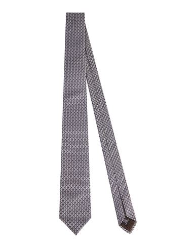 Caruso Man Ties & Bow Ties Light Grey Size - Silk In Gray
