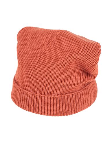 Gran Sasso Man Hat Rust Size Onesize Virgin Wool In Red