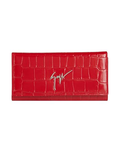 Giuseppe Zanotti Woman Wallet Red Size - Leather