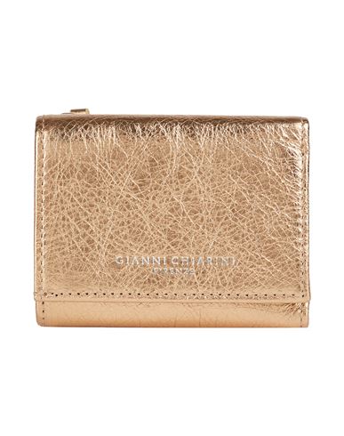 Gianni Chiarini Woman Wallet Gold Size - Leather