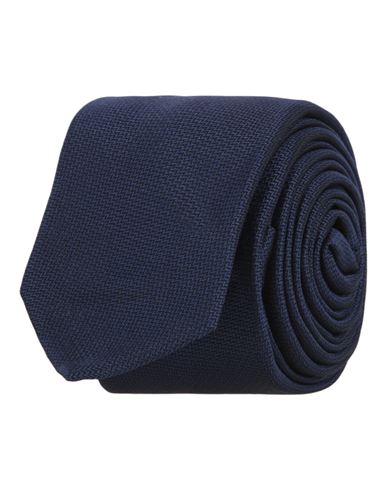 Shop Givenchy Logo Printed Silk Tie Man Ties & Bow Ties Blue Size - Silk