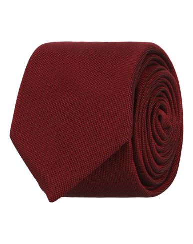 Givenchy Logo Printed Silk Tie Man Ties & Bow Ties Red Size - Silk