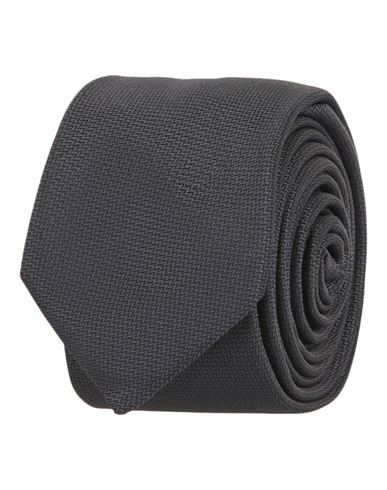 Shop Givenchy Logo Printed Silk Tie Man Ties & Bow Ties Grey Size - Silk