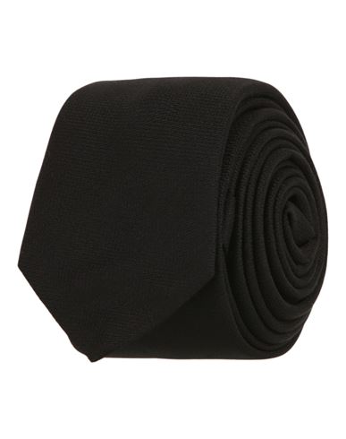 Givenchy Logo Printed Silk Tie Man Ties & Bow Ties Black Size - Silk In Brown