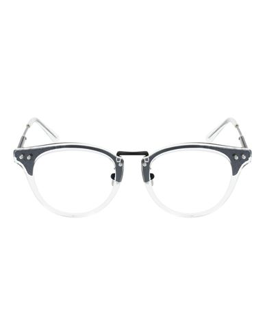 Shop Bottega Veneta Round-frame Acetate Optical Frames Woman Eyeglass Frame Black Size 49 Acetate