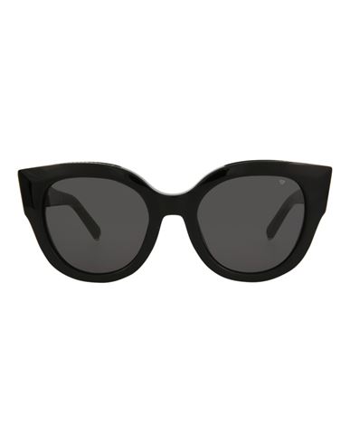 Philipp Plein Square-frame Acetate Sunglasses Woman Sunglasses Black Size 53 Acetate