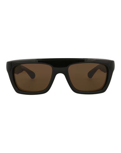 Bottega Veneta Square-frame Injection Sunglasses Man Sunglasses Black Size 54 Plastic Material