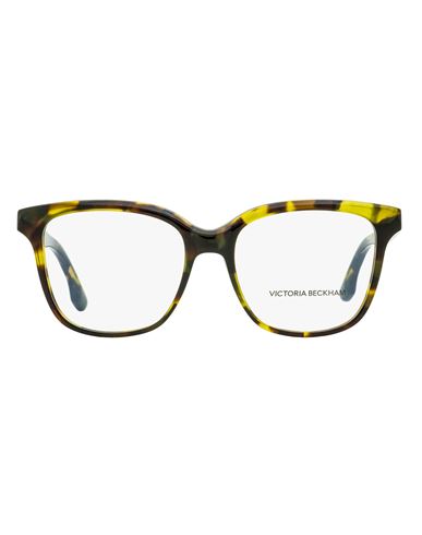 Victoria Beckham Square Vb2608 Eyeglasses Woman Eyeglass Frame Green Size 54 Acetat In Yellow