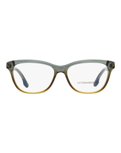 Shop Victoria Beckham Rectangular Vb2607 Eyeglasses Woman Eyeglass Frame Grey Size 55 Ac