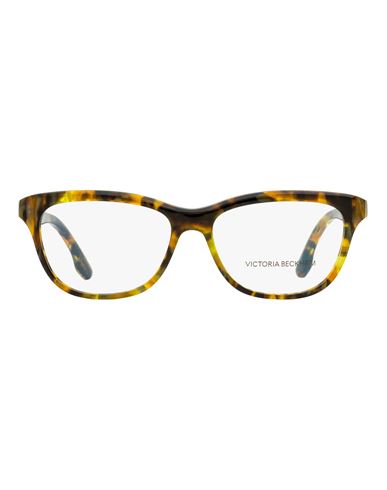 Shop Victoria Beckham Rectangular Vb2607 Eyeglasses Woman Eyeglass Frame Brown Size 55 A