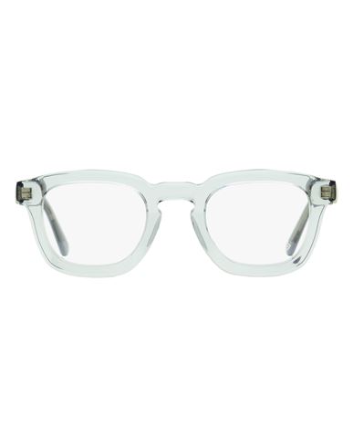 Shop Moncler Thick Rimmed Ml5195 Eyeglasses Man Eyeglass Frame Transparent Size 48 Acetate