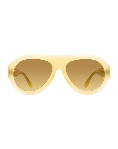 Isabel Marant Darly /n Im0001ns Sunglasses Woman Sunglasses Cream Size 57 Acetate In Yellow