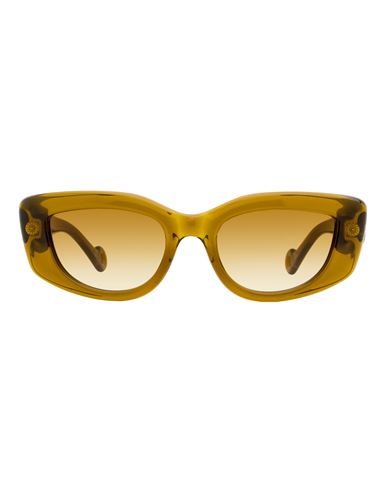 Lanvin Cat Eye Lnv641s Sunglasses Woman Sunglasses Multicolored Size 50 Plastic In Fantasy