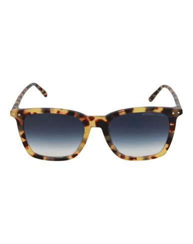 Bottega Veneta Square-frame Acetate Sunglasses Man Sunglasses Multicolored Size 53 Acetate In Blue
