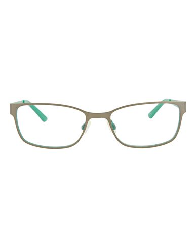 Puma Square-frame Metal Optical Frames Eyeglass Frame Multicolored Size 53 Metal, Acetate In Gray