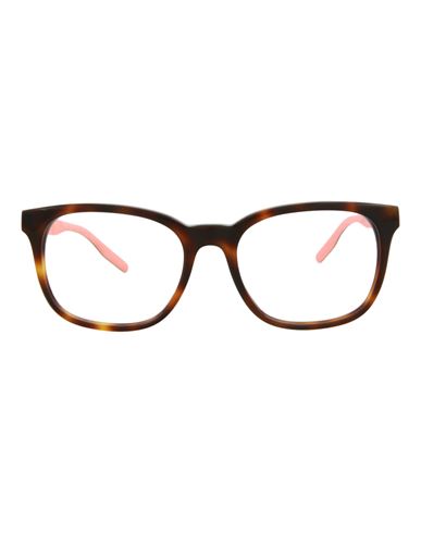 Puma Square-frame Acetate Optical Frames Eyeglass Frame Brown Size 55 Acetate In Black