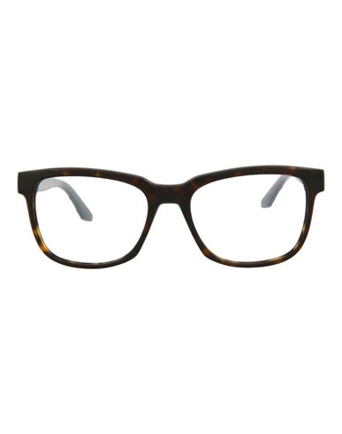 Puma Square-frame Acetate Optical Frames Eyeglass Frame Brown Size 54 Acetate, Plastic Material