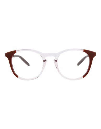 Puma Round-frame Acetate Optical Frames Woman Eyeglass Frame Red Size 48 Acetate