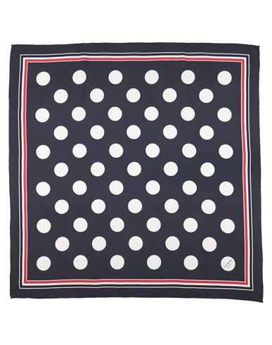 Thom Browne Woman Scarf Midnight Blue Size - Silk