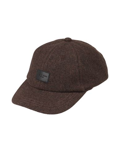Rag & Bone Woman Hat Brown Size Onesize Recycled Polyester, Wool, Polyester