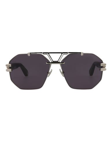 Philipp Plein Aviator-frame Titanium Sunglasses Man Sunglasses Multicolored Size 63 Titanium