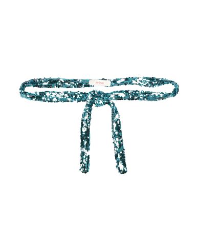 Jucca Woman Belt Azure Size Onesize Polyamide, Elastane In Blue