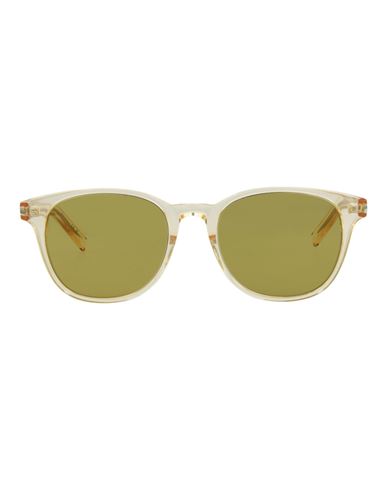 Saint Laurent Round-frame Acetate Sunglasses Sunglasses Yellow Size 52 Acetate