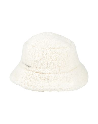 Isabel Marant Woman Hat Ivory Size 7 Wool, Virgin Wool, Polyamide In White